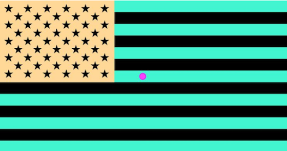 flag illusion